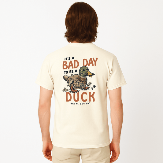 Bad Day to be A Duck T-Shirt Back