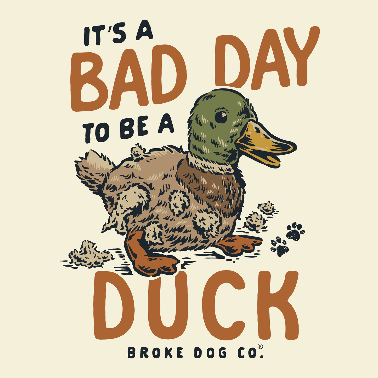 Bad Day to be A Duck T-Shirt Design