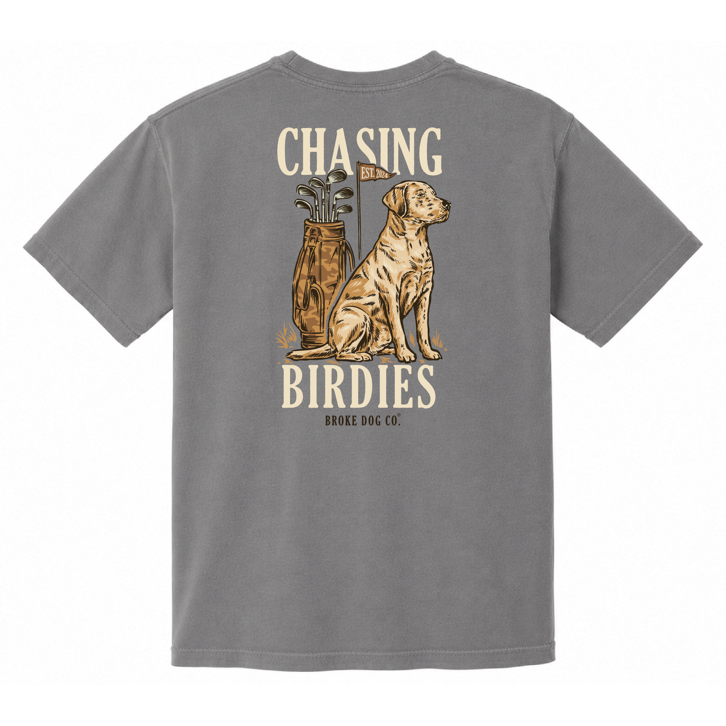 Chasing Birdies - Labrador Retriever T-Shirt