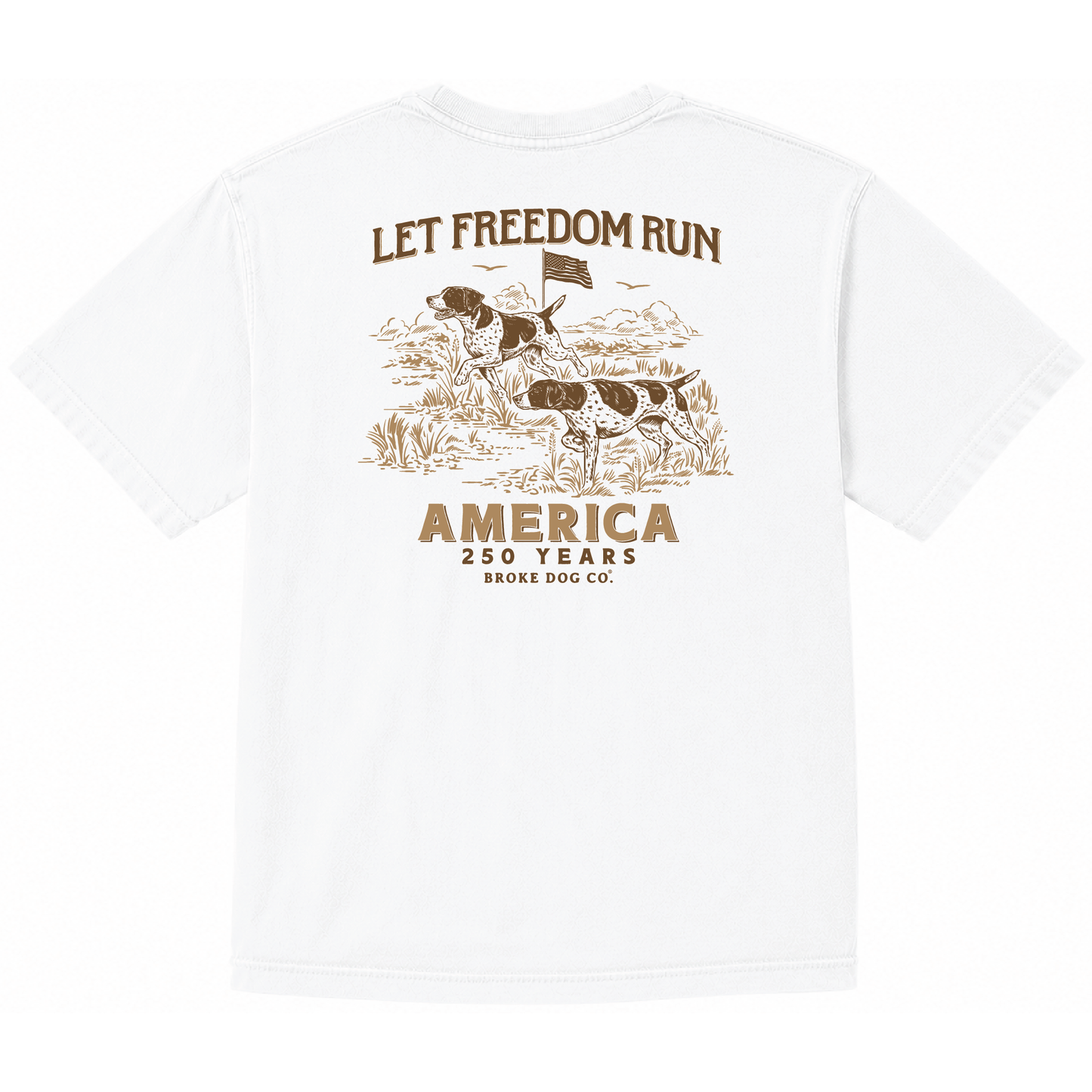 Let Freedom Run America 250 T-Shirt