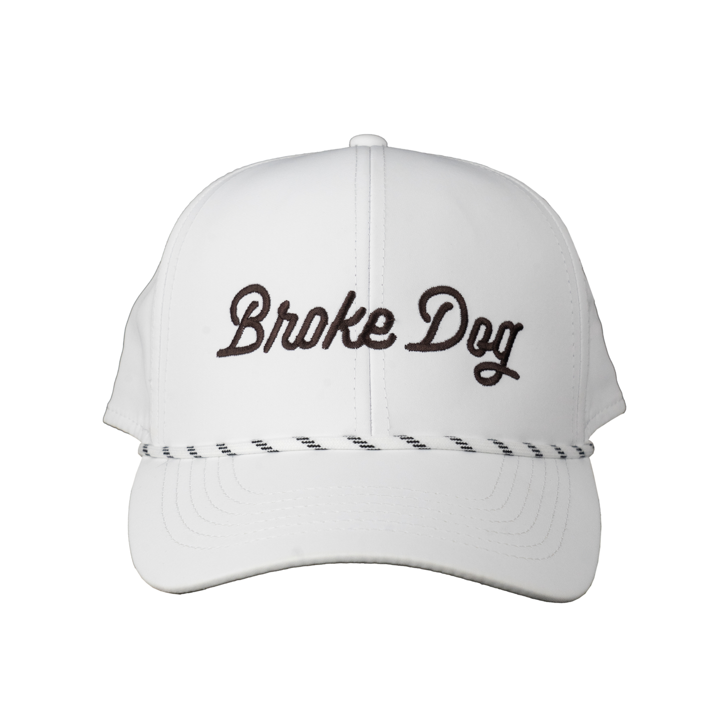 Performance Rope Cap - White | Broke Dog