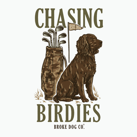 Chasing Birdies - Boykin T-Shirt Back Design