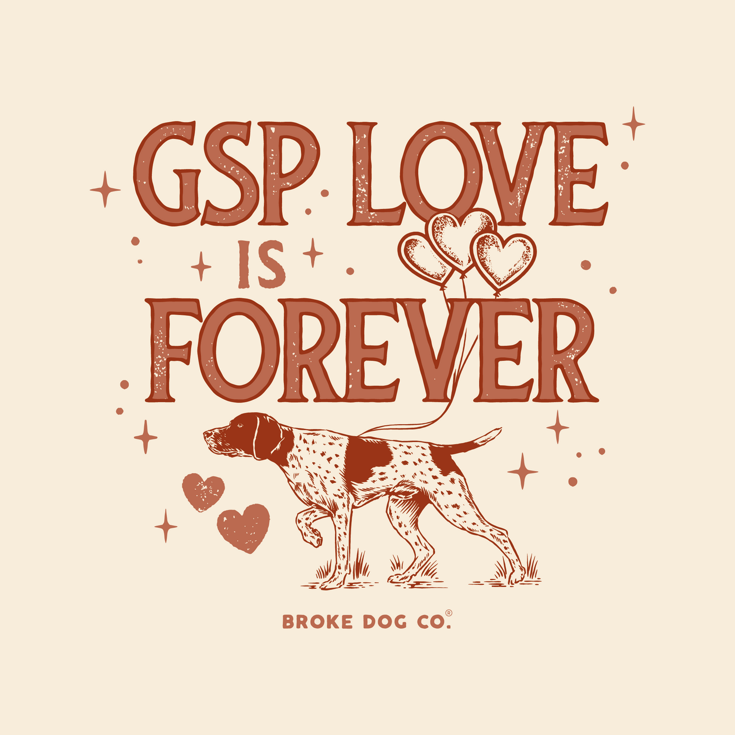 GSP Love is Forever T-Shirt Design
