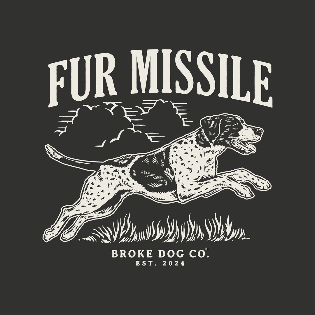 GSP Fur Missile T-Shirt Back Design