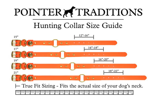 Hunting Dog Center Ring Collar - Brook Trout